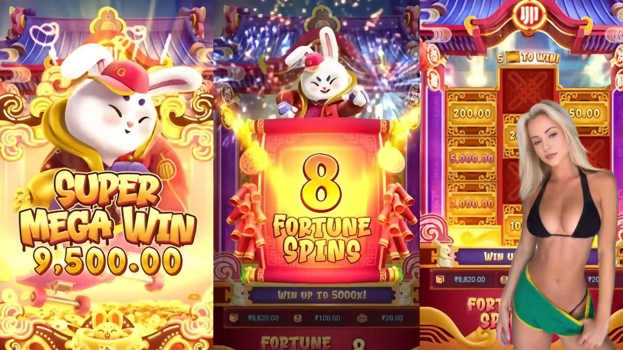 Wild Expansivo Fortune Rabbit 899g - Coelho Dourado que Expande