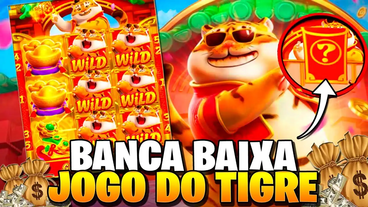 Símbolos Fortune Tiger 899g - Tigre Dourado e Wild Symbols